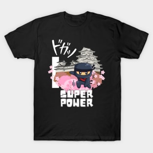 Anime Ninja Super Powers T-Shirt